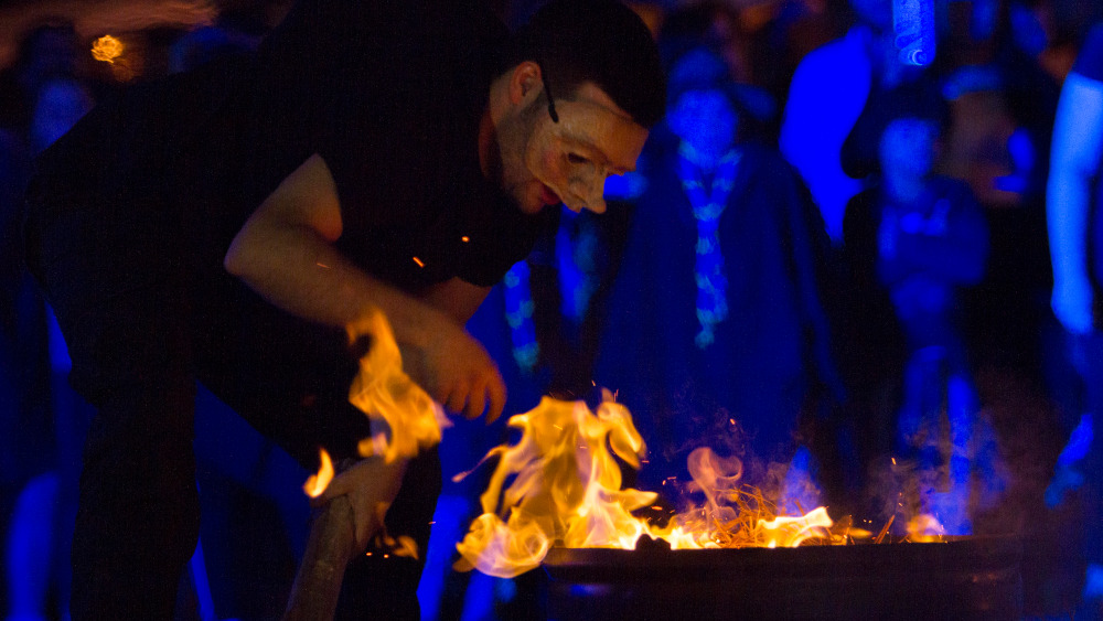 Judas Burning Ritual is recreated in the Historic Centre of Palmela