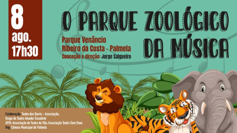 “O Parque Zoológico da Música” em Palmela Município promove concerto sinfónico participado a 8 de agosto