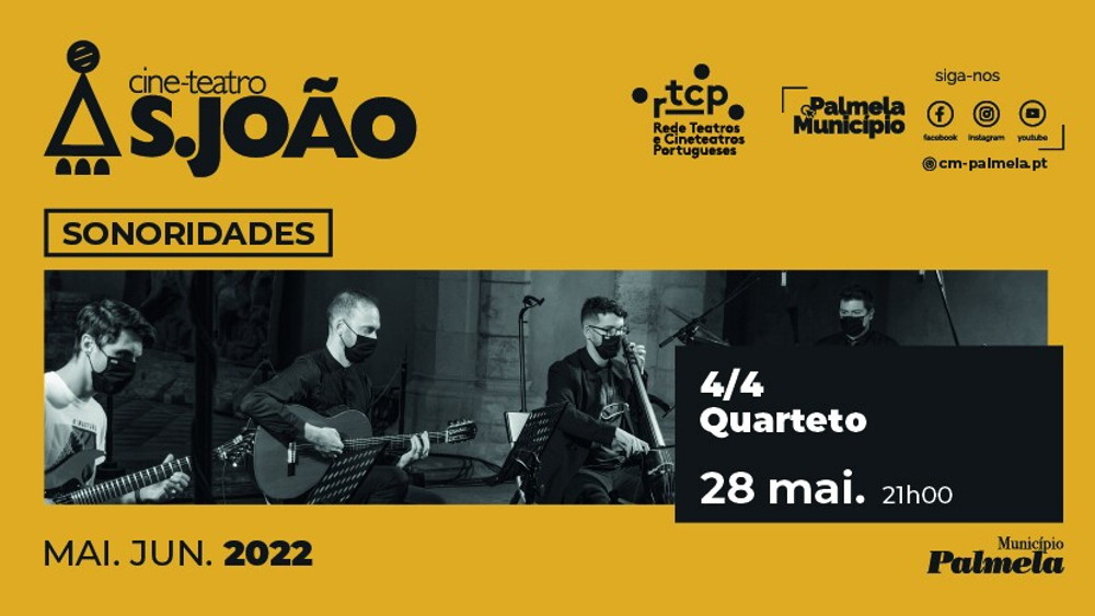 4/4 Quarteto em concerto no Cine-Teatro S. João