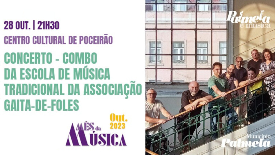 Música Tradicional da Associação Gaita-de-Foles no Centro Cultural de Poceirão