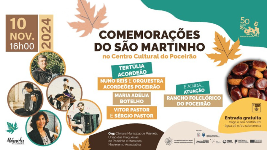 S. Martinho em Poceirão - comemore com música e magusto!