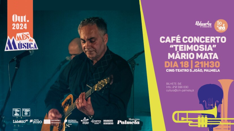 Mário Mata atua em Palmela com Café Concerto “Teimosia”